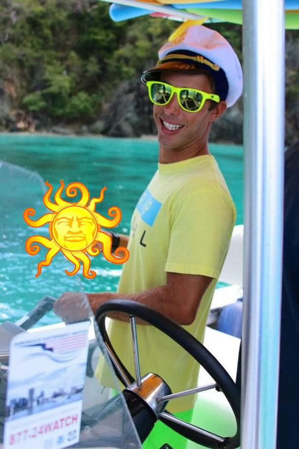 captain and crew caribbean blue boat charters & rentals