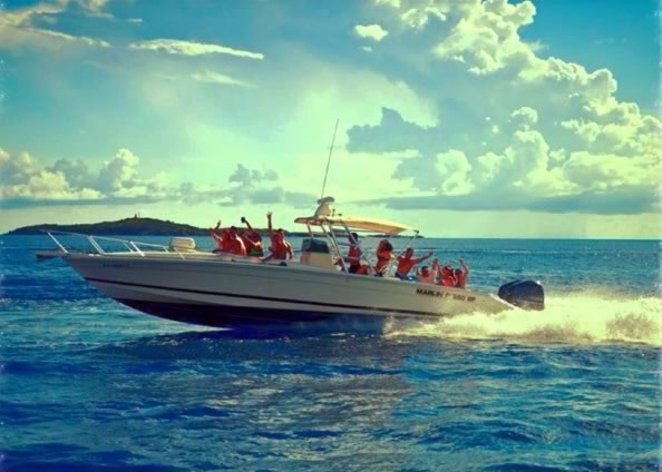 Charter or Rent A Boat from Caribbean Blue Boat Charters in St. Thomas USVI